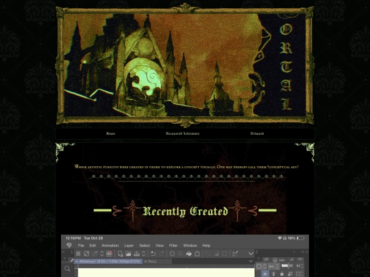 Pages/Artwork screenshot
