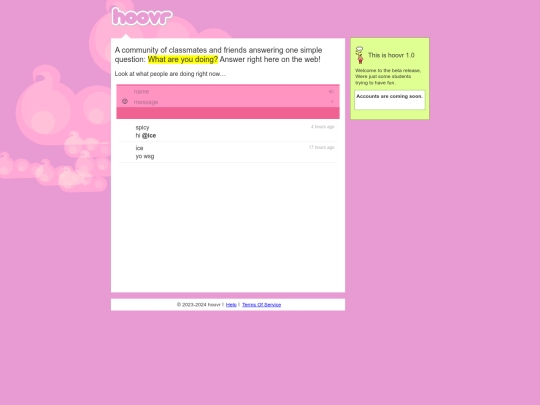 home screenshot