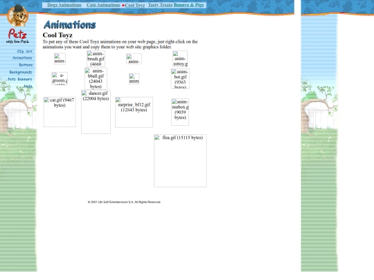 html/toyz-a screenshot