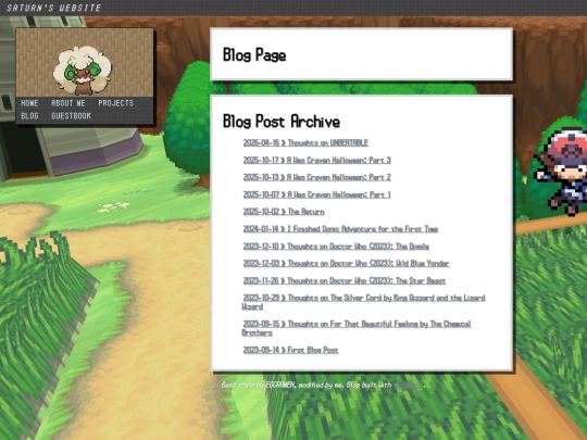 archive screenshot