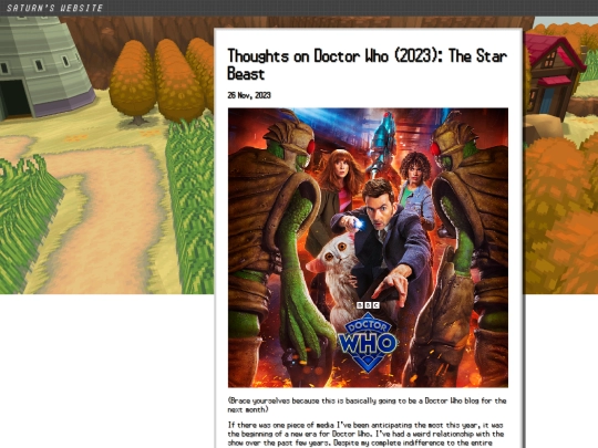 posts/2023-11-26-Thoughts-on-Doctor-Who-(2023):-The-Star-Beast screenshot