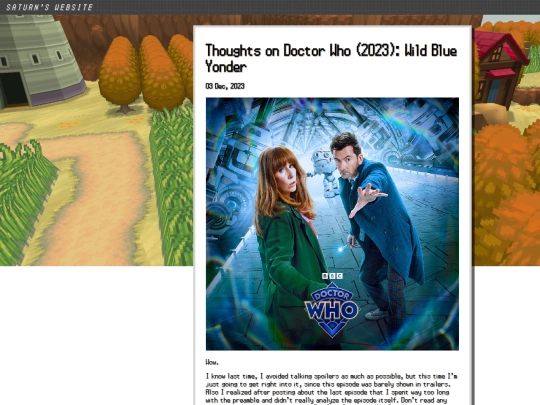 posts/2023-12-03-Thoughts-on-Doctor-Who-(2023):-Wild-Blue-Yonder screenshot