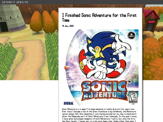 posts/2024-01-14-I-Finished-Sonic-Adventure-for-the-First-Time screenshot