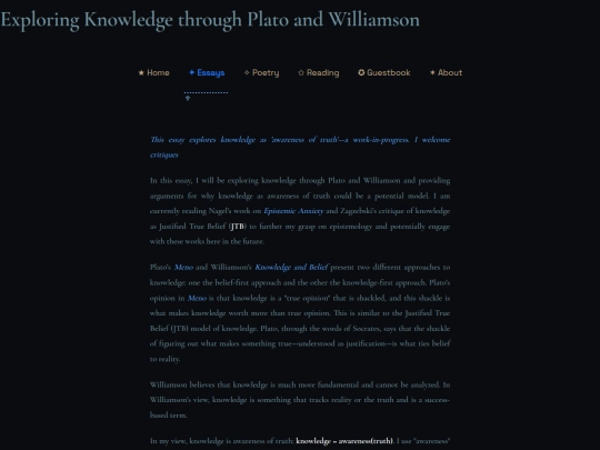 exploringknowledgethroughplatoandwilliamson screenshot
