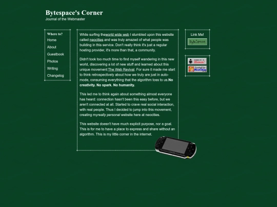 home screenshot