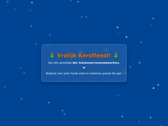 Kerst screenshot