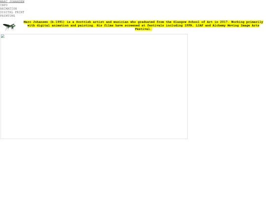 info screenshot