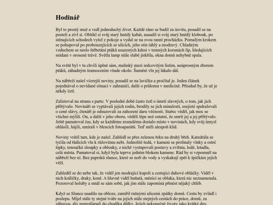 hodinar_cz screenshot
