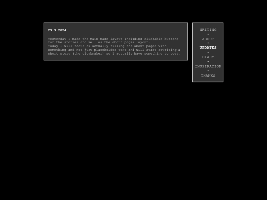 updates screenshot