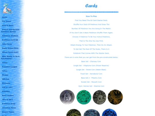 cards screenshot