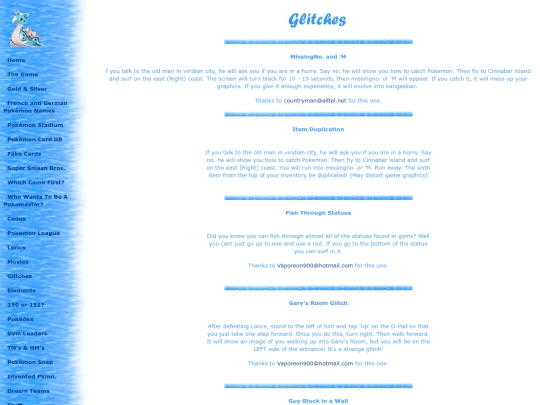 glitches screenshot