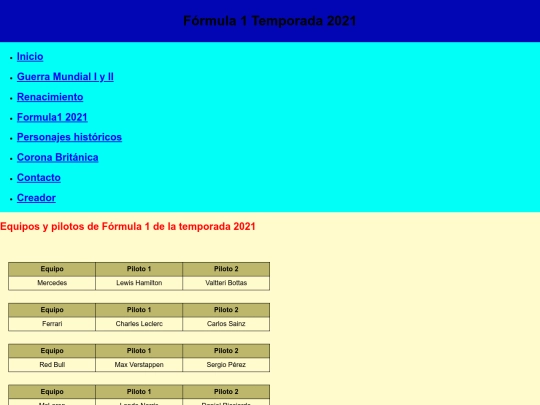 dist/Formula1 2021 screenshot
