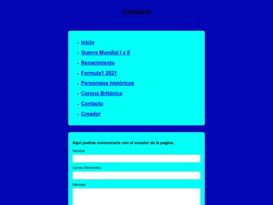 dist/contacto screenshot