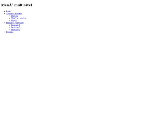 dist/menu screenshot
