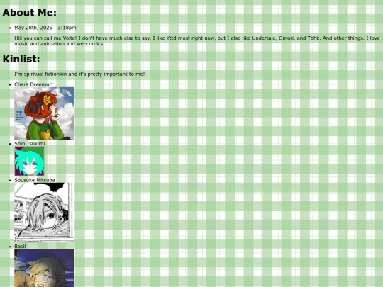 AboutMe screenshot
