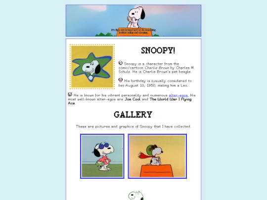 shrines/snoopy screenshot