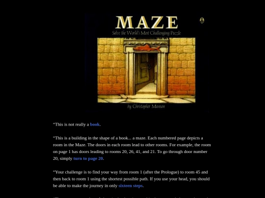Maze screenshot
