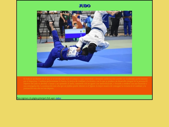 CLASS/JUDO screenshot