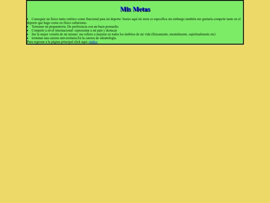 metas screenshot