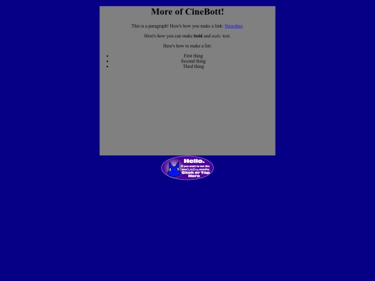 betasite/more screenshot