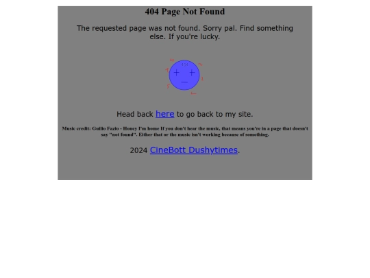 not_found screenshot