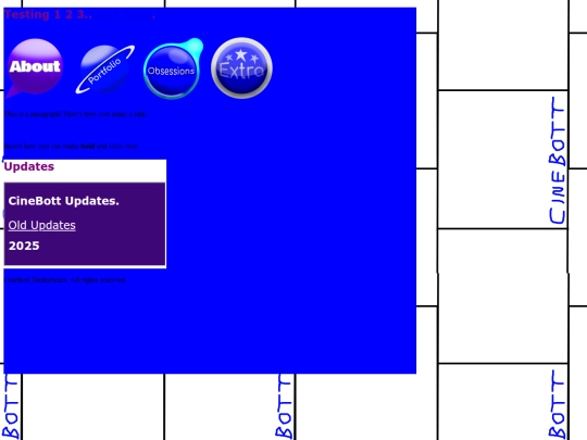 wipsite/blog screenshot