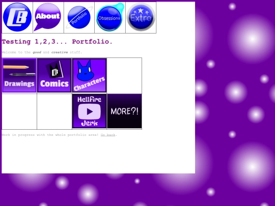 wipsite/portfolio screenshot