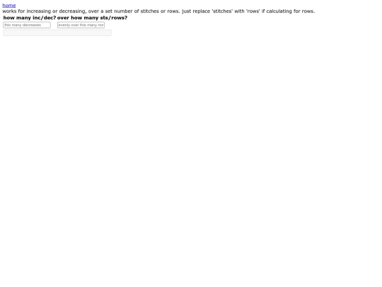 spacingcalc screenshot