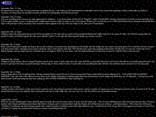 blog screenshot