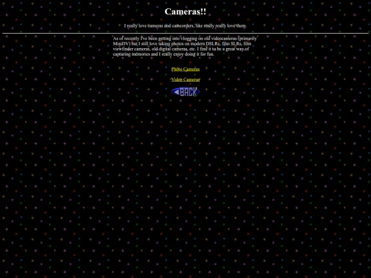 cameras screenshot