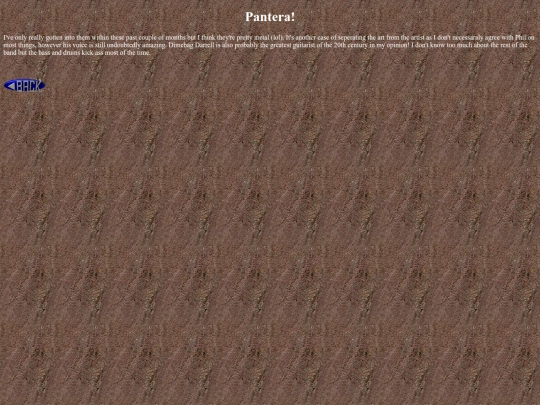 pantera screenshot