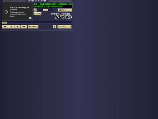 webdeck-player screenshot