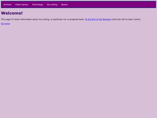 writing screenshot