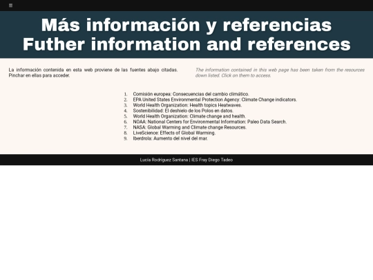 info screenshot