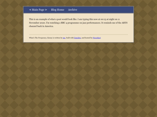 blog/posts/2020-11-16-First-Post screenshot