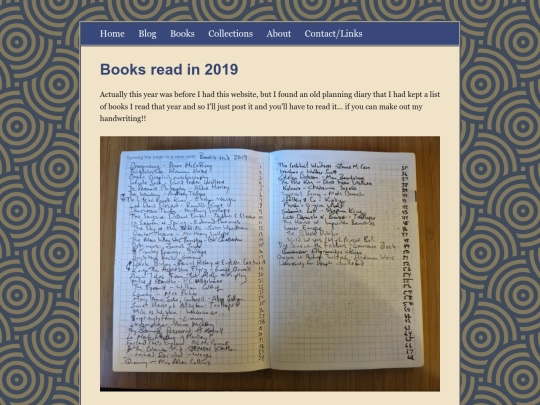 lists/books2019 screenshot