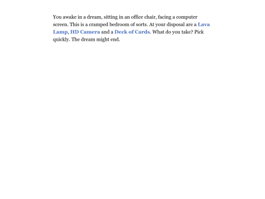 A-Camera-Lamp-and-Cards screenshot