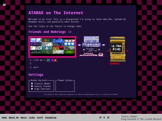 pages/home screenshot