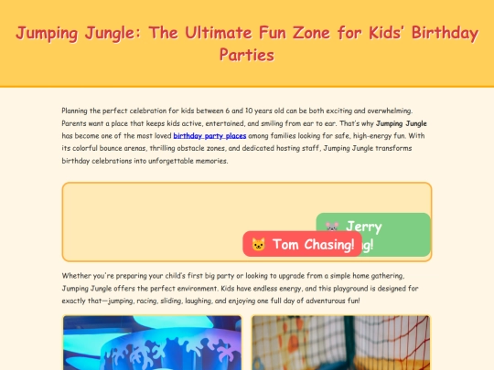 jumpingjungle.com screenshot