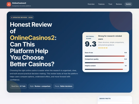 onlinecasinos2.com screenshot
