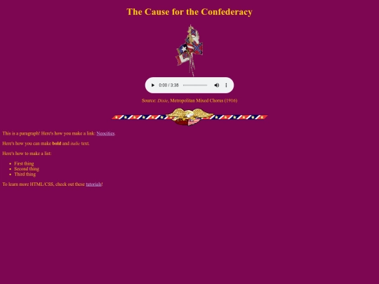 causefortheconfederacy screenshot