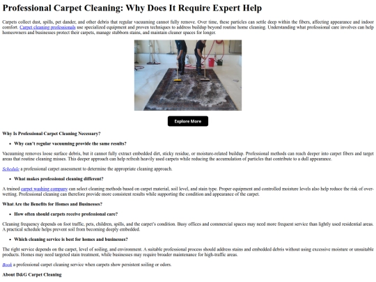 ProfessionalCarpetCleaningWhyDoesItRequireExpertHelp screenshot