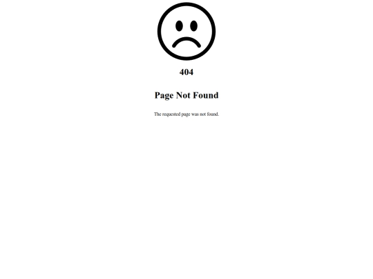 not_found screenshot