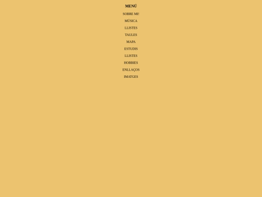 menu screenshot