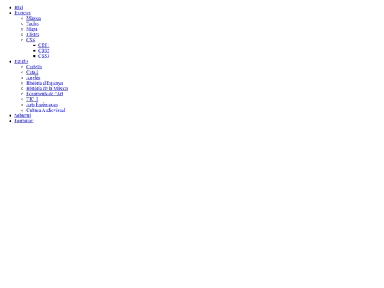 menuCSS screenshot