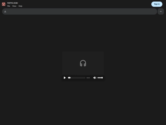 minnows/nemo.wav screenshot