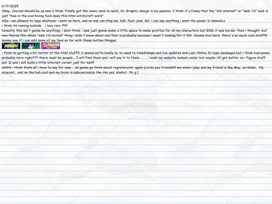 journal screenshot