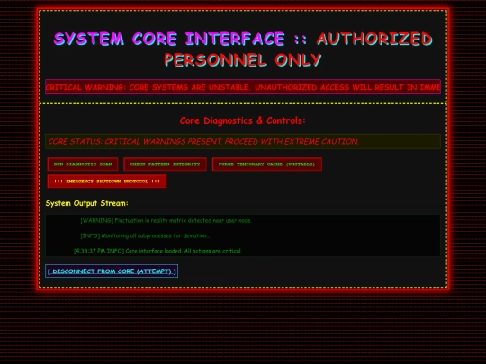woah/core screenshot