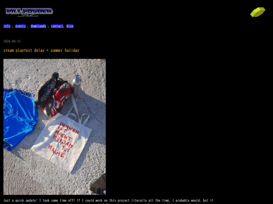 blog screenshot