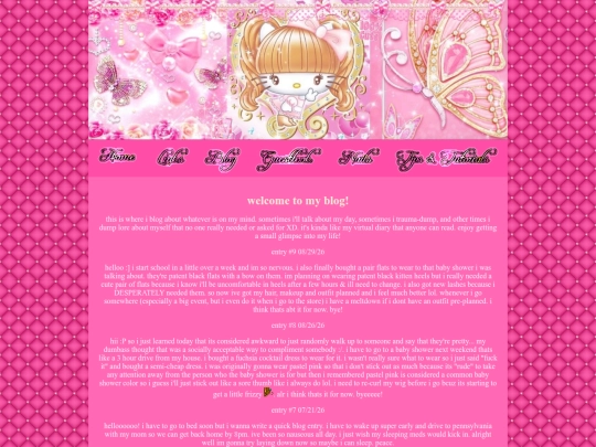 blog screenshot